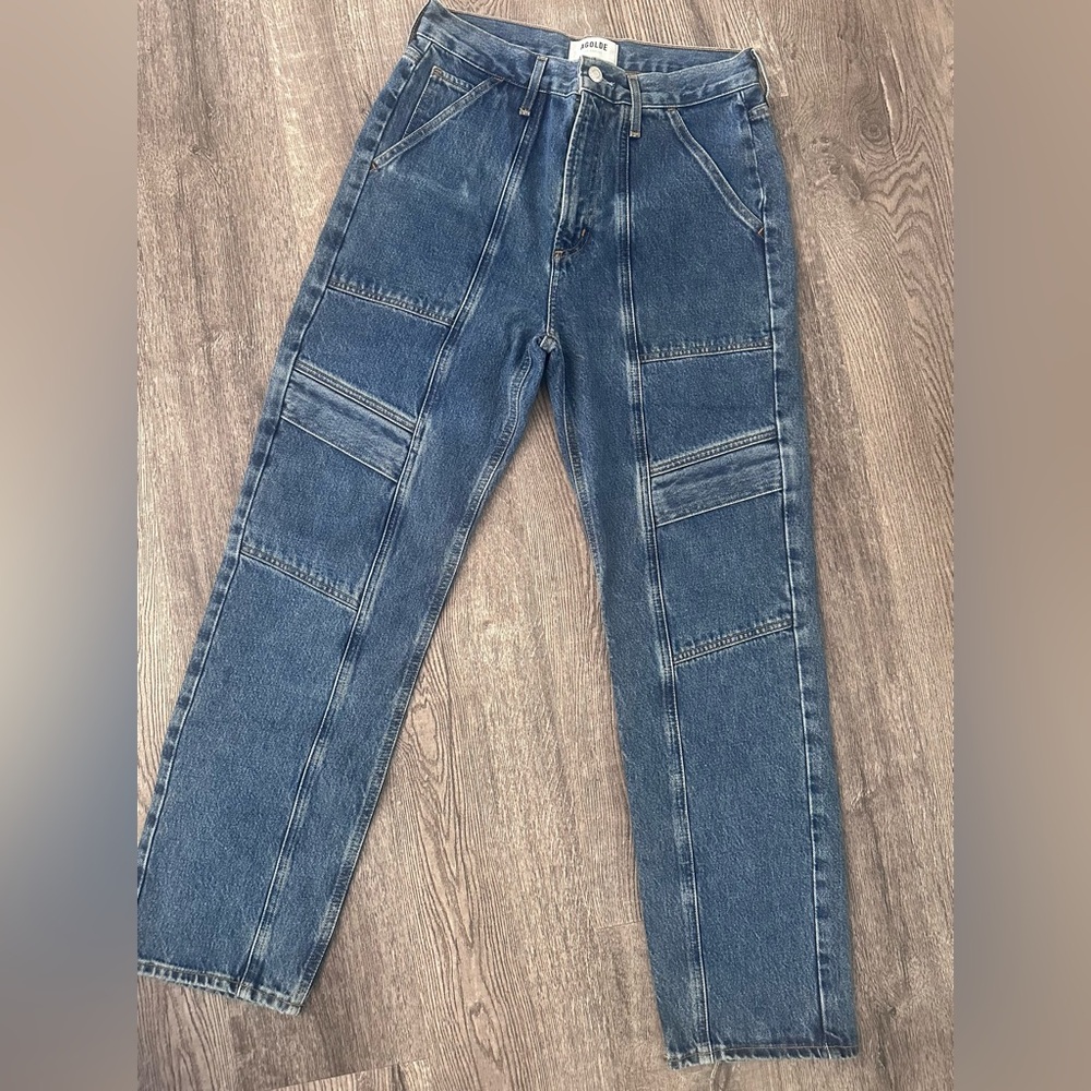 Agolde Women’s Relaxed Blue Jeans